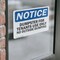 Signmission Dumpster For Tenants Use Only Sign With Symbol, 14 in W x Rectangle, Vinyl Decal OS-2PACK-NS-D-1014-L-15542 - alternate 4